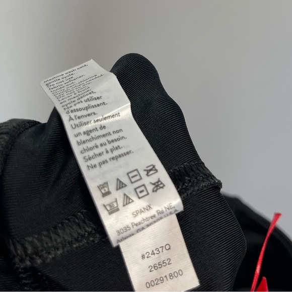 SPANX READY TO WOW FAUX LEATHER BLACK LEGGINGS 2437 SEXY PANTS SIZE S PETITE P - Picture 9 of 14